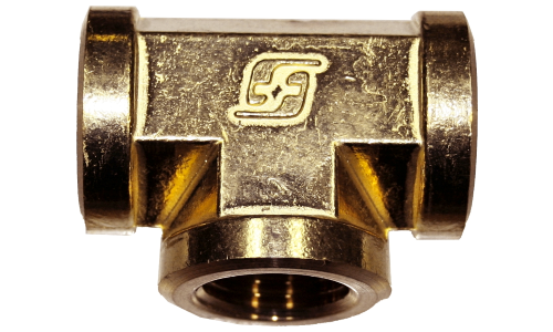 1/2" NPT Three Way Female Tee