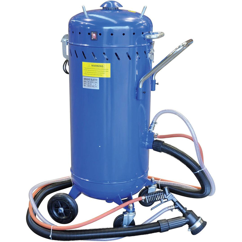 Dust Free Sand Blaster with Vacuum