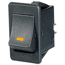 Load image into Gallery viewer, Narva Rocker Switch Off/On DPST Amber LED (Contacts Rated 20A @ 12V)