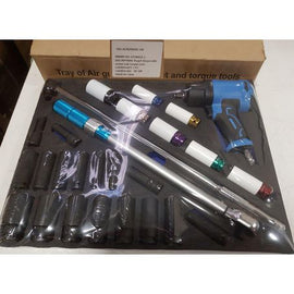 Air Impact Wrench Kit with Sockets and Torque Wrench