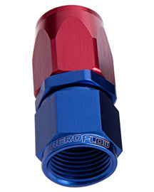 '-20AN TAPER SERIES STRAIGHT HOSE END BLUE