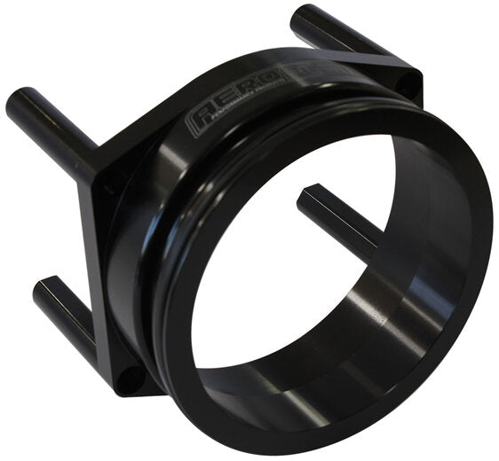 95mm CABLE THROTTLE ADAPTER INTERCOOLER CLAMP 4 INCH BLACK