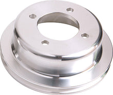 Load image into Gallery viewer, BILLET CRANK V PULLEY 4 BOLT POLISHED SUIT 302 351C FORD