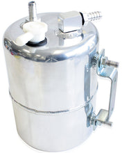 Load image into Gallery viewer, BRAKE VAC TANK POLISHED ALLOY 3/8" BARB FITTINGS BRACKET INC