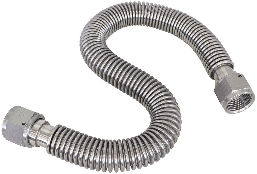 FLEXIBLE TURBO DRAIN HOSE S/S FEMALE 2 x -10AN 500MM LONG