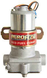 RED FUEL PUMP 97 GPH 7 PSI , F/MALE 3/8