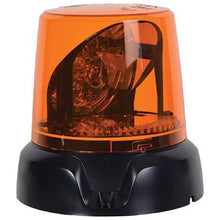 Load image into Gallery viewer, Narva Aeromax LED Rotating Beacon 12/24V 3 Bolt Flange Mount Amber Lens