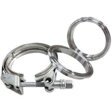 Load image into Gallery viewer, 3.5" V BAND CLAMP KIT 2 X WELDRINGS &amp; 1 X STAINLESS CLAMP