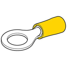 Load image into Gallery viewer, Hella Yellow Ring Crimp Terminal 8.4mm Pack