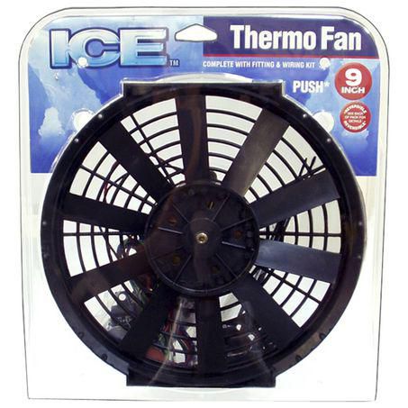 [Was W0F] OEX Universal Cooling Fan 9IN 12V Pusher 398 CFM - Reversible