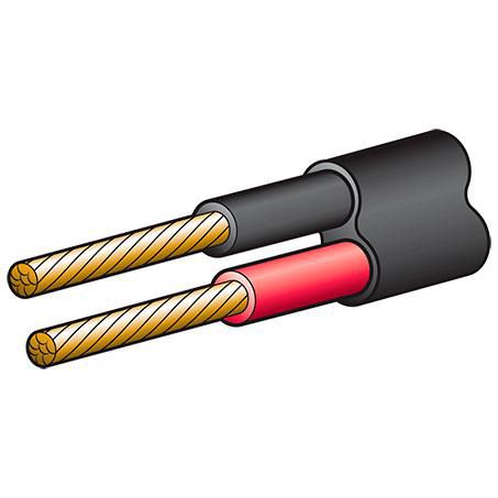 Automotive Cable 4mm Twin Core Red/Black with Black Sheath – 100m Roll (NZ Ref. 153)