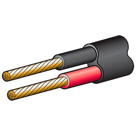 Automotive Cable 4mm Twin Core Red/Black with Black Sheath – 100m Roll (NZ Ref. 153)