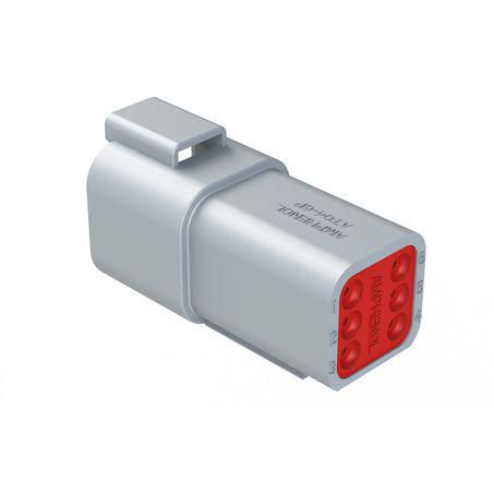 6 Way Receptacle Kit - Amphenol AT #16