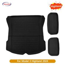 Load image into Gallery viewer, For Tesla Model Y 3 Highland Floor Mat Trunk Luggage Mat LHD RHD 2017 to 2024 2025 Left Right Rudder Four Seasons Floor Liner / M3 2023 11-2024 T...
