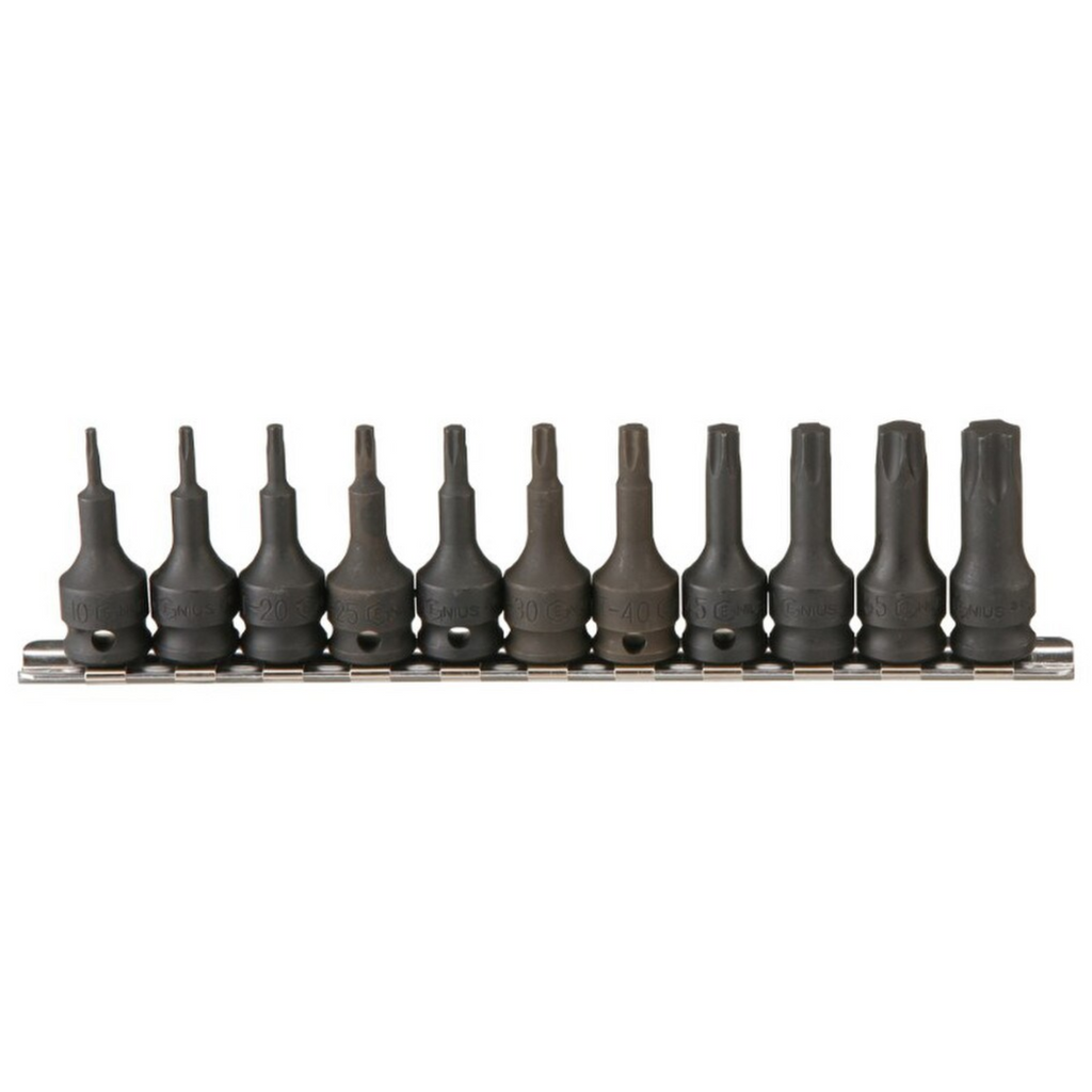 3/8" Dr Inhex Impact Bit Socket Rail Set 8pc Metric