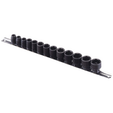 Load image into Gallery viewer, 3/8" Dr Magnetic Impact Socket Set 13pc Metric