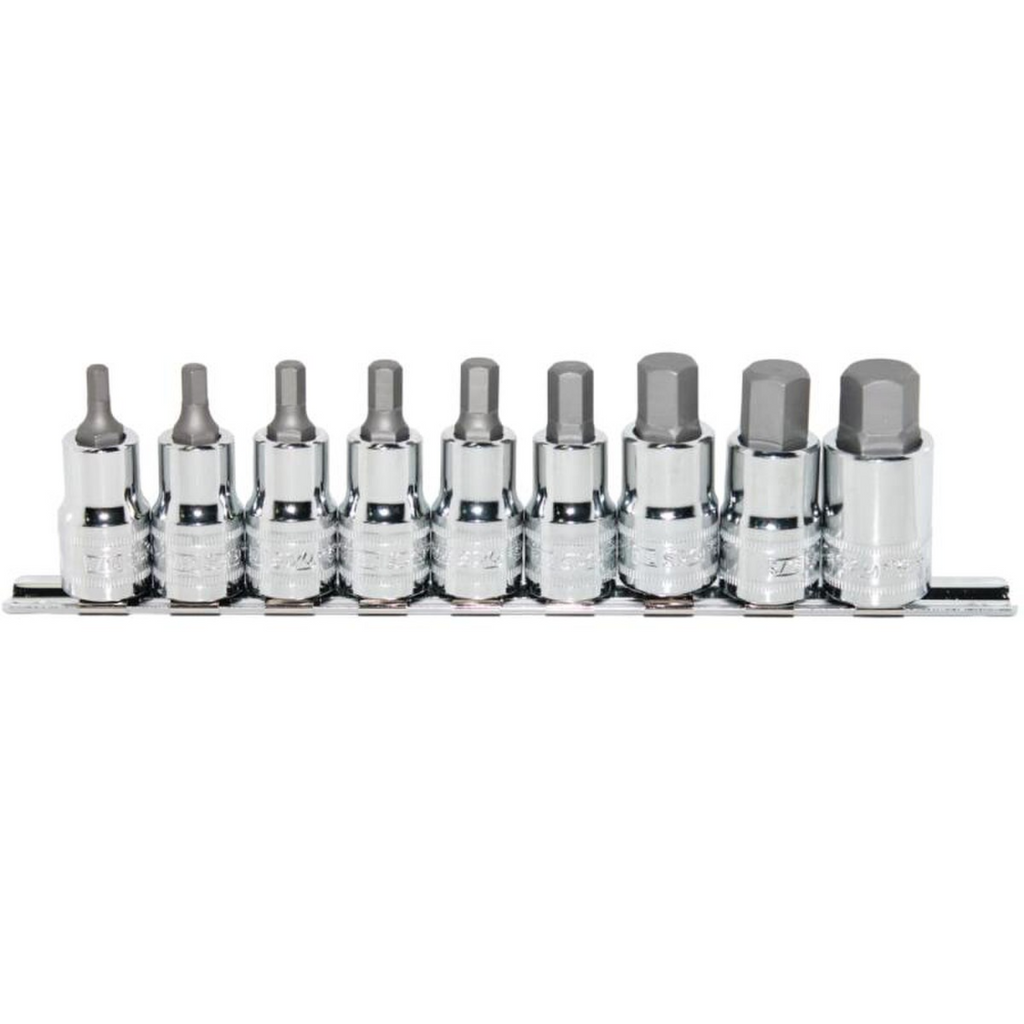 1/2" Dr Inhex Impact Bit Socket Set 9pc - Metric