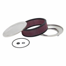 Load image into Gallery viewer, K&amp;N S/S Custom Air Cleaner Assembly for 5-1/8" Carburetors