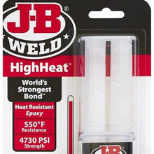 Load image into Gallery viewer, JB Weld High Heat Syringe 25ml – Heat-Resistant Epoxy for Metal, Ceramic, and Automotive Repairs – Part #50197