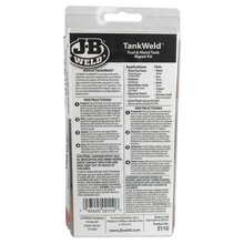 Load image into Gallery viewer, JB Weld TankWeld Fuel &amp; Metal Tank Repair Kit 2110 – Fix Leaks in Gas Tanks, Oil Pans &amp; More – No Welding Required
