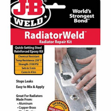 JB Weld RadiatorWeld Plastic Tank & Radiator Repair Kit 2120 – Permanent Leak Seal for Metal & Plastic Radiators