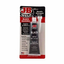 Load image into Gallery viewer, JB Weld Black RTV Silicone Sealant &amp; Adhesive – 85g Tube – Waterproof, Mold &amp; Mildew Resistant