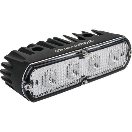 Drivetech 4X4 LED Work Light Rectangle Low Profile Flush Mount 12V/24V Flood Beam
