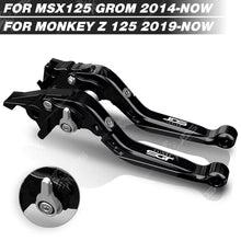 Load image into Gallery viewer, For Honda MSX 125 GROM 125/MONKEY Z 125 Clutch Lever Brake Lever Set Foldable Adjustable Handle Levers Motor Accessories Parts / Bl-Sb