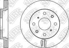 Load image into Gallery viewer, RN1138V Front Rotor 1pc For Honda