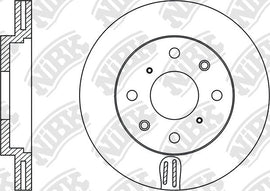 RN1138V Front Rotor 1pc For Honda