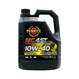 MC4FULL10004 - Penrite 4 Stroke 10W-40 Full Synthetic Motorcycle Oil 4L