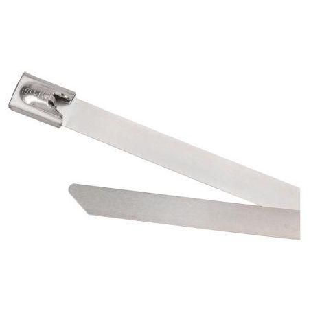 4.6mm x 200mm Stainless Steel Cable Tie - Pack of 50
