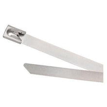 Load image into Gallery viewer, 4.6mm x 200mm Stainless Steel Cable Tie - Pack of 50