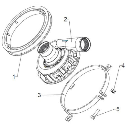 Davies Craig, EWP Mounting Bracket Kit, Suits EWP115, EWP130, EWP150 Pumps, DC-8700