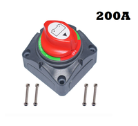 Load image into Gallery viewer, Rotary Dual Bank Battery Isolator Switch 12v/24v 200A