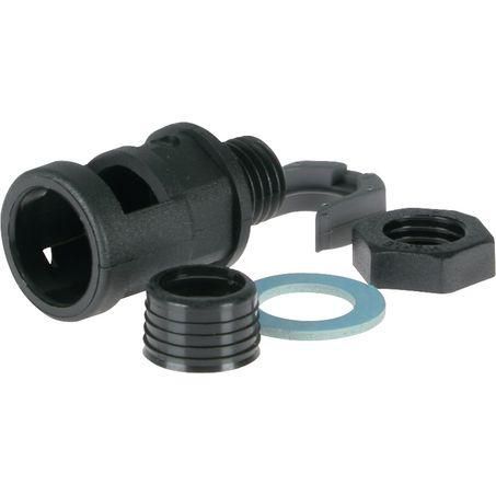 12mm Convoluted Tubing Fitting Straight