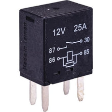 Load image into Gallery viewer, OEX Micro Relay 12V 25A 4 Pin Resistor Protected - 1Pce