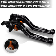 Load image into Gallery viewer, For Honda MSX 125 GROM 125/MONKEY Z 125 Clutch Lever Brake Lever Set Foldable Adjustable Handle Levers Motor Accessories Parts / Bl-Ob