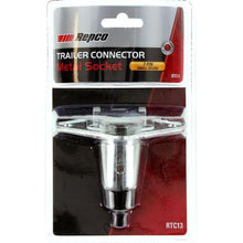 Load image into Gallery viewer, 7 Pin Trailer Socket - Round Metal Small