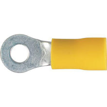 Load image into Gallery viewer, ACX3058BL - OEX Crimp Terminal Ring Yellow ID 4.3mm Vinyl 14 Pce