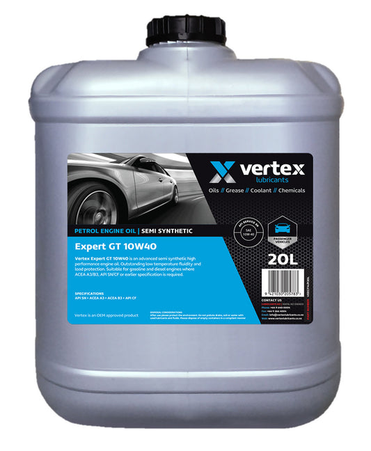 Vertex EO Expert GT 10W40 20L: Ultimate Engine Protection for Peak Performance