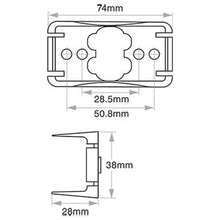 Load image into Gallery viewer, Narva Side Marker Light Red/Amber LED 9 to 33V