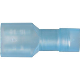 ACX3023 - OEX Crimp Terminal Female Blade Blue Terminal Entry 6.3 x 0.8mm Nylon 100 Pce