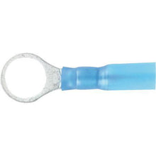 Load image into Gallery viewer, ACX3181 - OEX Crimp Terminal Ring Blue ID 9.5mm Heat Shrinkable 50 Pce
