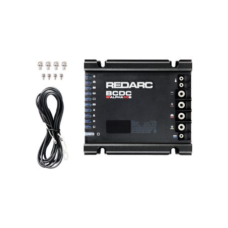 Redarc BCDC Alpha50 DC-DC battery charger BCDC12050B 50A with solar and Bluetooth