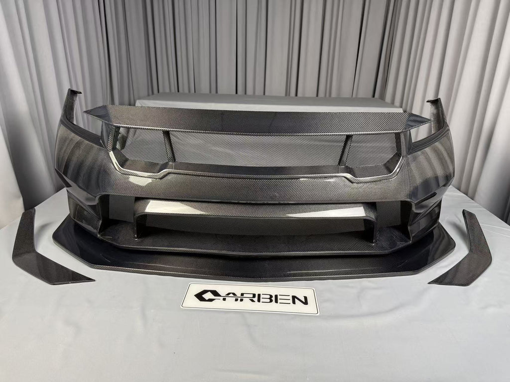 Ford Mustang S650 GTD Style Carbon Fibre Front Bumper 2023+
