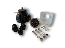 Load image into Gallery viewer, Billet Aluminum Bypass Fuel Pressure Regulator with AN6*1 AN8*2 Fittings