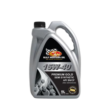 Load image into Gallery viewer, 15W-40 Engine Oil NZ – Gulf Western Premium Gold (5 L, Part 30521)