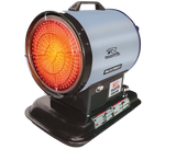 RPH75R - Paraffin-Diesel Forced Air Heater, 70,000 BTU, 21kW - Silent Drive, Multi-Fuel, 71dBA, 162m² Heating