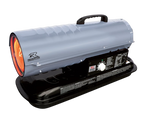 RPH700KFA - Paraffin-Diesel Forced Air Heater, 70,000 BTU, 21kW - Multi-Fuel, Silent Drive Heater for Workshops, Showrooms, and More